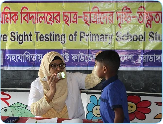 Eyesight Testing of School Students