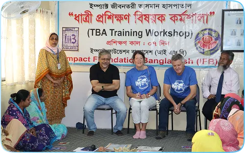 TBA Training at Jibon Tari