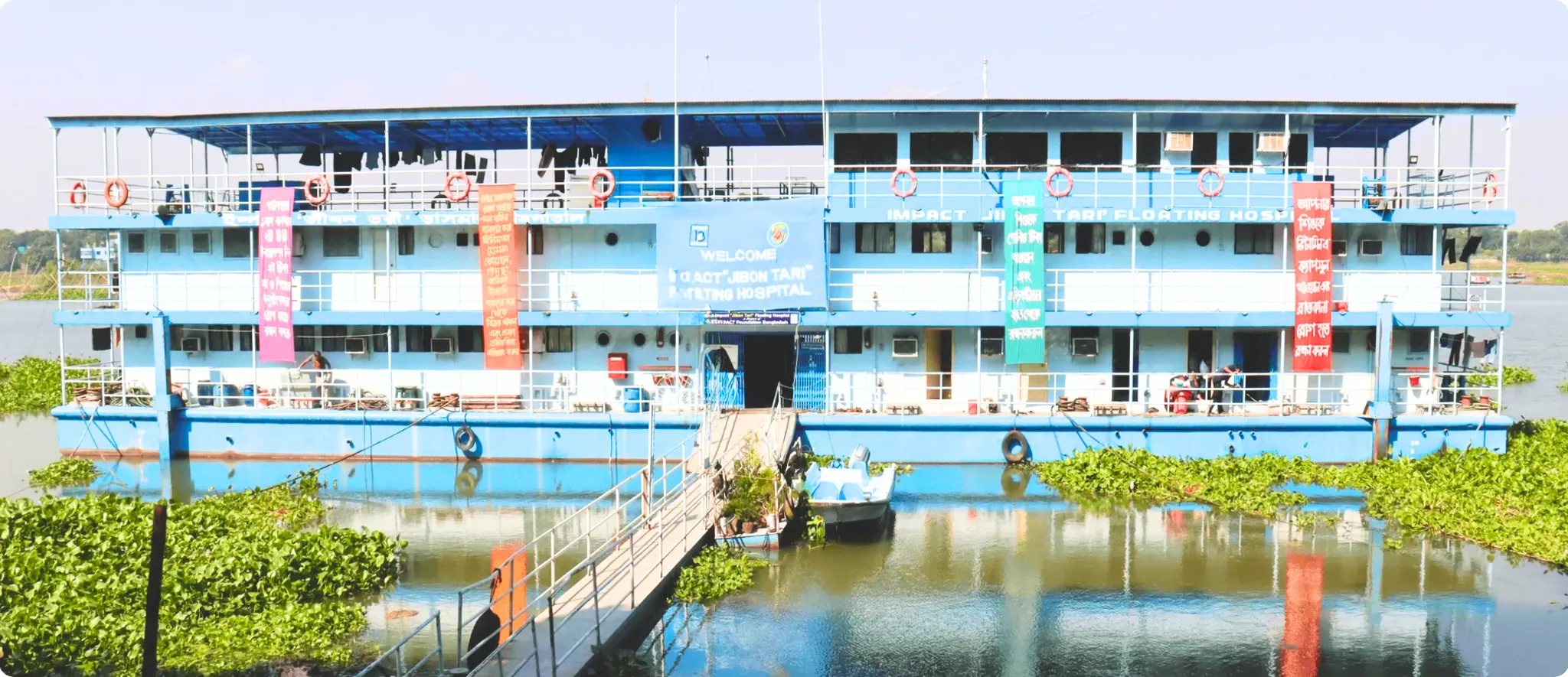 Impact 'Jibon Tari' Floating Hospital