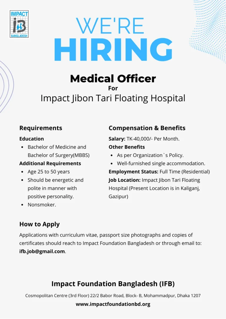 IFB Job Vacancy